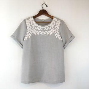 Madewell Ivy Embroidered tee